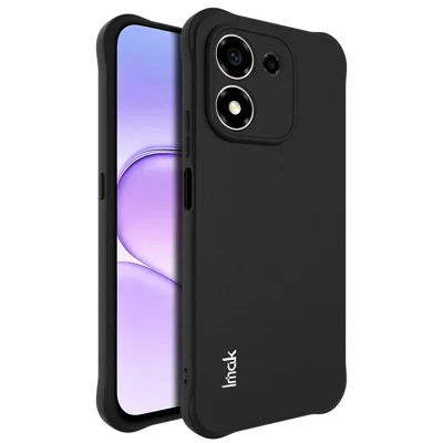 IMA K dla Honor X7e Plus 4G / Honor X7e Plus 5G / Honor 600 Smart 5G Etui TPU Ochrona Przeciwwstrząsowa Airbag - Czarny Matowy