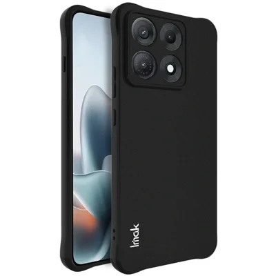 IMAK für Motorola Edge 70 Max 5G Magnetisches Case Airbag Stoßfest TPU Handyhülle - Mattschwarz