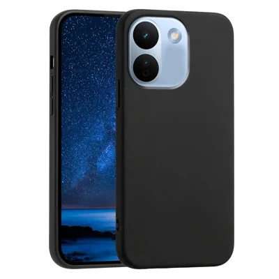  For Xiaomi Redmi Note 17 Pro Max 5G / Xiaomi Redmi Note 17 Pro+ 5G Case Soft TPU Anti-Drop Non-Slip Texture Phone Cover - Black