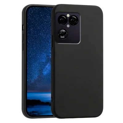 Funda para Sony Xperia 1 VIII, carcasa blanda TPU anti-caídas con textura antideslizante - Negra