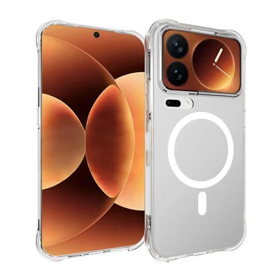  WANLONFENG for Xiaomi 18 Pro Max TM1 Series 2.0mm Magnetic Case Clear TPU Phone Back Cover - Transparent