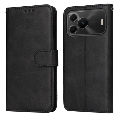  For Huawei nova 16 SE 5G Case Wallet PU Leather Folio Flip Phone Cover - Black