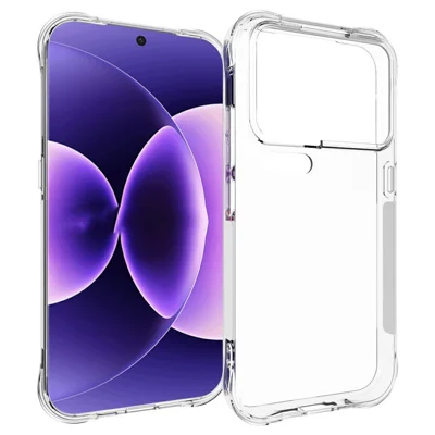 Zakup hurtowy obudowy TPU Xiaomi 18 Pro, odporna na poślizg i upadki, przezroczysta obudowa na telefon