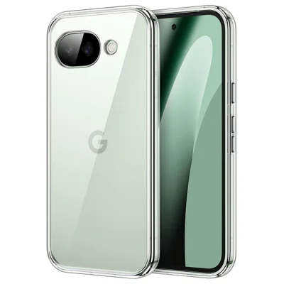Fodral för Google Pixel 10a, skydd mot fall enligt militärstandard, fodsral av akryl + TPU – transparent
