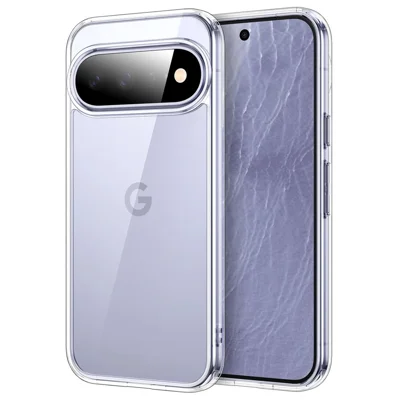 För Google Pixel 11 skal Militärklassigt släppskydd Akryl + TPU mobilskal - Transparent
