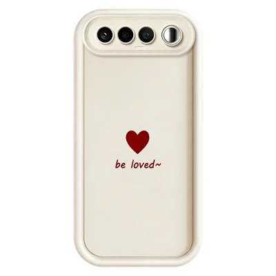 Чехол из ТПУ для Realme 16 5G, с рисунком сердца Be Loved, резиновое покрытие, ударопрочный чехол для телефона — белый