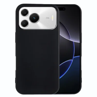  For Huawei nova 16 SE 5G TPU Case Soft Matte Anti-fingerprint Phone Back Cover - Black