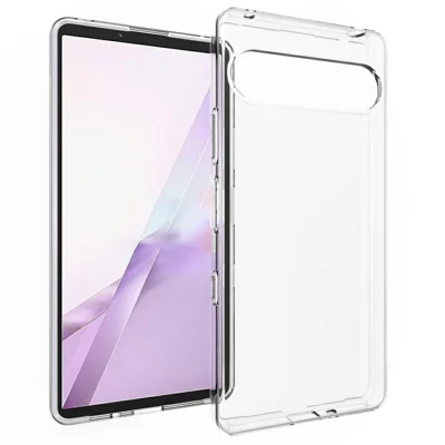 Acquisto all'ingrosso per custodia Sony Xperia 10 VIII, copertura posteriore trasparente in TPU resistente alle impronte d'acqua