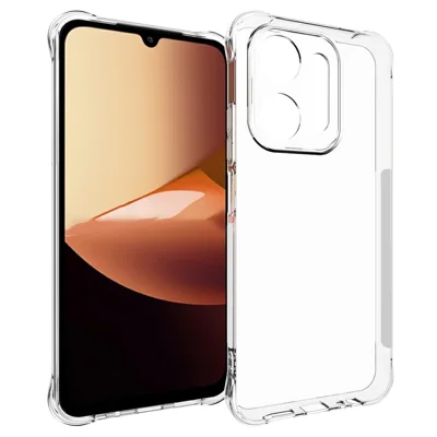 For Xiaomi Redmi 17C 5G TPU Case Non Slip Anti Drop Phone Cover - Transparent