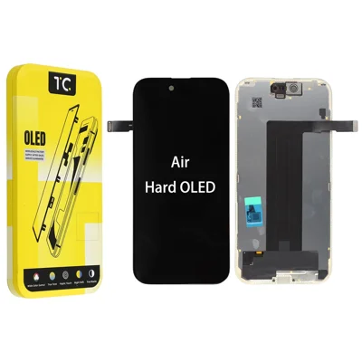 Заменяющая деталь экрана OLED и цифрового преобразователя класса C для iPhone Air с жестким экраном TC (без логотипа)