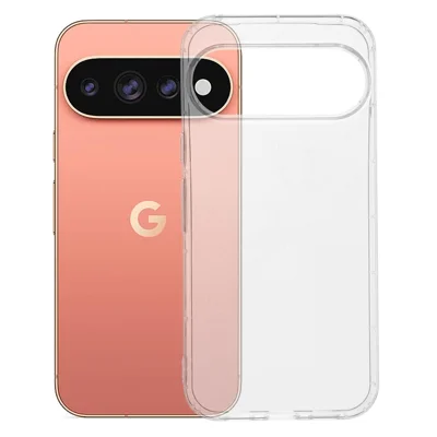Fodral till Google Pixel 11 Pro XL med luftkudgeskydd, TPU-bakdel - Transparent