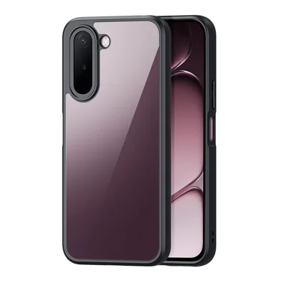 DUX DUCIS voor OnePlus N6x 4G Aimo-serie PC + TPU transparante achterkant telefoonhoes (REACH-certificering) - Zwart
