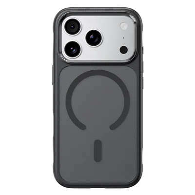 ROCK for iPhone 18 Pro / 17 Pro Magnetic Case Skin-Touch PC + TPU Phone Cover - Black