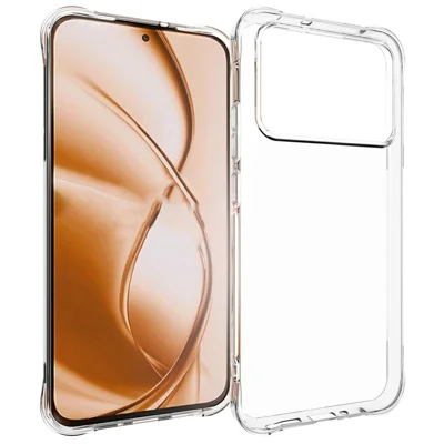 For Xiaomi Poco M8 Power 5G TPU Case Non Slip Anti Drop Phone Cover - Transparent