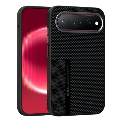 ABEEL For Huawei Pura X View Magnetic Case Ultra-thin 6D Printed Shockproof TPU PC Aluminum Alloy Leather Phone Cover - Guardian Model 2 No. 2