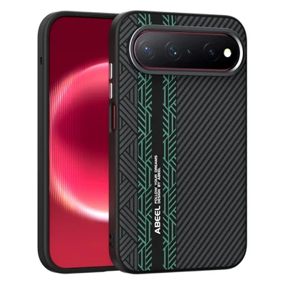 ABEEL For Huawei Pura X View Magnetic Case PC + TPU + Aluminum Alloy + PU Leather Slim Phone Back Cover - Texture 2