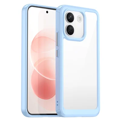 Capa para Xiaomi Redmi Note 17 Pro+ 5G / Note 17 Pro Max 5G TPU + Acrílico Transparente de Proteção - Azul