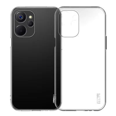 MOFI for Realme 10 5G / 9i 5G Crystal Clear Mobile Phone Case Shockproof Soft TPU Slim Phone Cover