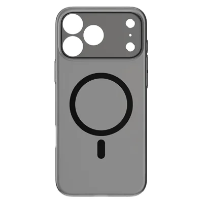 MOMAX SōMA Slim per iPhone 18 Pro Max / 17 Pro Max Custodia Magnetica 0,8 mm Cover Ultrasottile in PC con Rivestimento Tattile - Nero