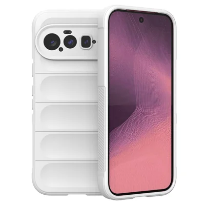 För Google Pixel 11 Mobilskal Mot Fall Skyddande Mjuk TPU Robust Bakdel - Vit