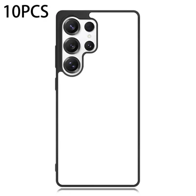10Pcs for Samsung Galaxy S26 Ultra Sublimation Phone Case 2D TPU + PC Magnetic Back Cover Support Heat Transfer Printing