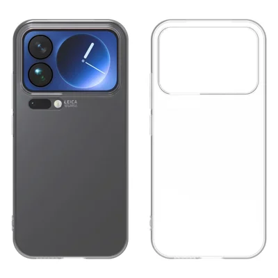 Dla Xiaomi 18 Pro Etui Cienkie Przezroczyste Miękkie Pokrowiec z TPU - Przezroczysty