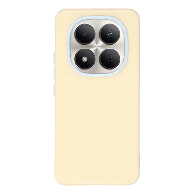 For Xiaomi Redmi Note 15 Pro+ 5G (Global) / Poco M8 Pro 5G Case Shockproof TPU Phone Cover with Detachable Camera Frame - Yellow