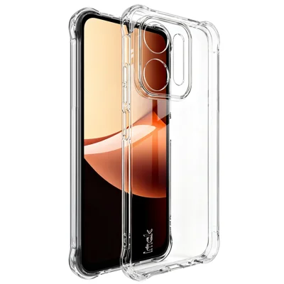  IMAK for Xiaomi Redmi 17C 5G Case TPU Phone Cover Airbag Shockproof Protection - Transparent