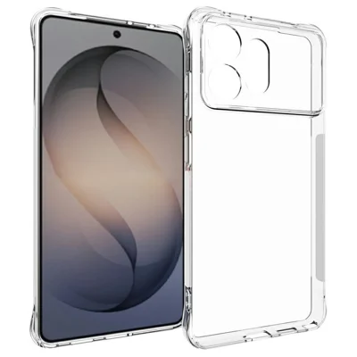 For Samsung Galaxy S27 Ultra TPU Case Non Slip Anti Drop Phone Cover - Transparent