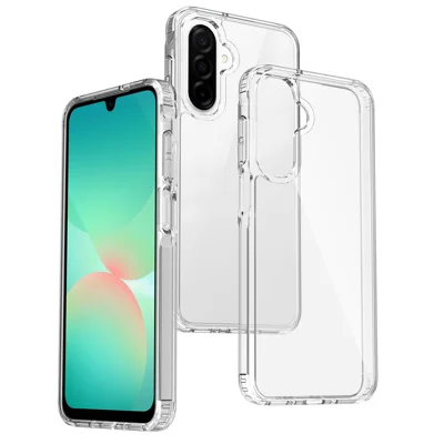Phone Case for Samsung Galaxy A26 5G / A18 4G / A17 5G / A17 4G / A16 5G / A16 4G , Anti-Scratch TPU + Acrylic Clear Back Cover - Transparent
