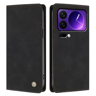 Etui na Xiaomi 18 Pro HX z funkcją blokowania RFID, portfel, uchwyt, skórzane etui typu flip - Czarny