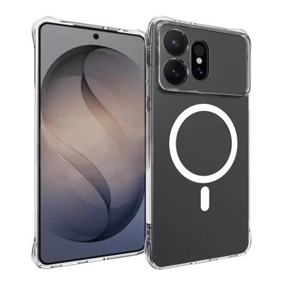  WANLONFENG for Samsung Galaxy S27 Ultra TM1 Series 2.0mm Magnetic Case Clear TPU Phone Back Cover - Transparent
