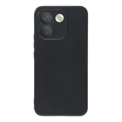 För Xiaomi Redmi Note 17 Pro Max 5G skal Slim TPU repbeständig matt mobilskal - Svart
