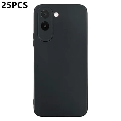25 piezas para OnePlus N6x 4G Funda 1.2mm TPU Funda mate - Negro