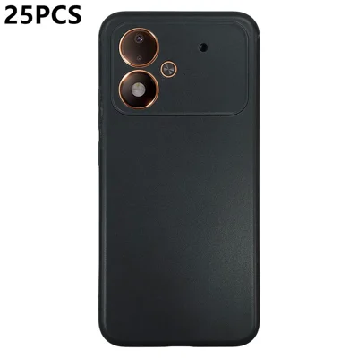 25 шт. чехол для Xiaomi Poco M8 Power 5G 1,2 мм матовый чехол из ТПУ - черный