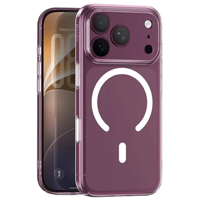 BENKS for iPhone 18 Pro / 17 Pro Magnetic Case Ultra Thin Clear PC Phone Cover - Transparent