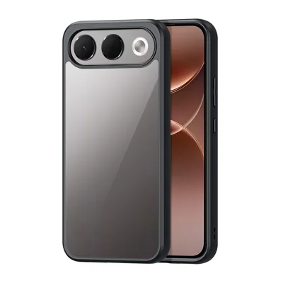 DUX DUCIS pour Oppo A7 Pro 5G Aimo Series Coque de téléphone transparente en PC + TPU (certification REACH) - Noir