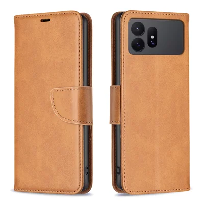  Für Samsung Galaxy S27 Ultra Hülle Stoßfest PU Leder Cover mit Geldbörse Kartensteckplätzen - Gelb