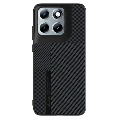 ABEEL لجهاز Motorola Edge 70 Fusion 5G (عالمي) / 70 Fusion+ 5G غطاء مغناطيسي خفيف الحماية من ألياف الليوسييل + جلد + PC + TPU واقي من السقوط، غطاء خلفي لهيكل شبكي مستطيل