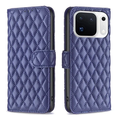  BINFEN COLOR for Oppo Find X10 Pro Max 5G BF Style-14 Case Rhombus Phone Leather Cover - Blue