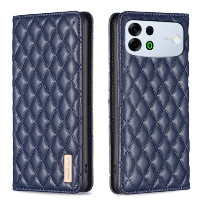  BINFEN COLOR for Oppo A7 Pro Max 5G Case with Card Holder  PU Leather Phone Stand Cover - Blue
