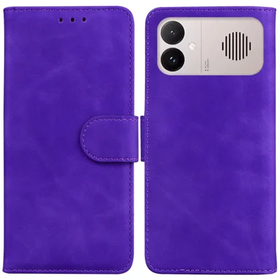 For Xiaomi Redmi K90 Max 5G / K90 Ultra 5G Case Solid Color Leather Wallet Phone Cover - Purple