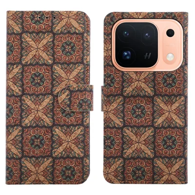Für Oppo Find X10 Pro Max 5G Ledermappe Bohemian-Stil TPU PU-Handyhülle mit Ständer - Herzen