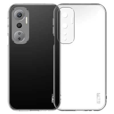 MOFI for Infinix Hot 20 4G Crystal Clear Phone Case Flexible TPU Ultra Slim Cover