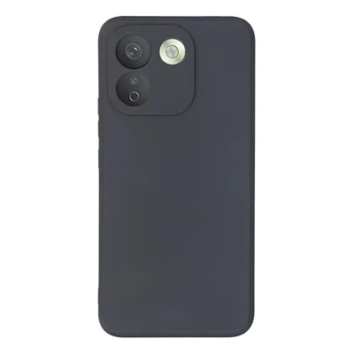 For Xiaomi Redmi Note 17 Pro Max 5G Case Precise Cutouts Straight Edge TPU Shockproof Phone Cover - Black