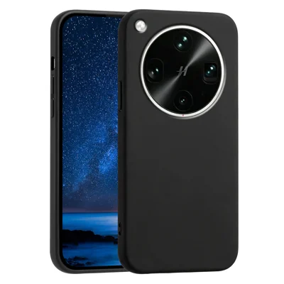 Obudowa na Oppo Find X9 Ultra 5G Miękka obudowa z elastycznego TPU przeciwudarowa i przeciwpoślizgowa - Czarny