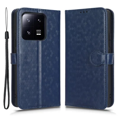 Для Xiaomi 13 Pro 5G Dot Pattern Pattern Устойчивый - Темно-синий