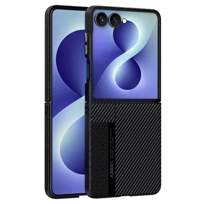 ABEEL For Samsung Galaxy Z Flip8 Magnetic Case 6D Printed Shockproof Protective Phone Cover - Shield Armor No. 1