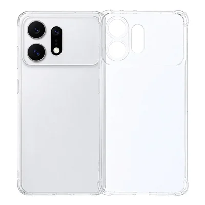 Чехол для Samsung Galaxy S27 Ultra из ТПУ с усиленными углами, ударопрочный прозрачный чехол