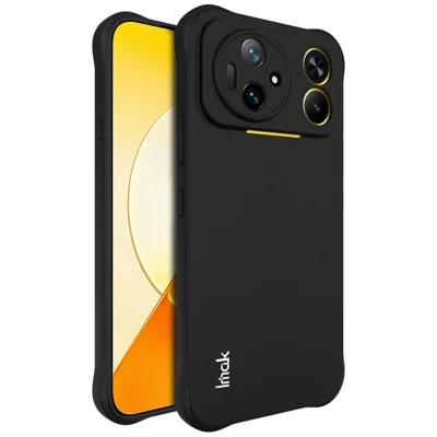  IMAK for Honor Magic9 Super Edition 5G Case TPU Phone Cover Airbag Shockproof Protection - Matte Black